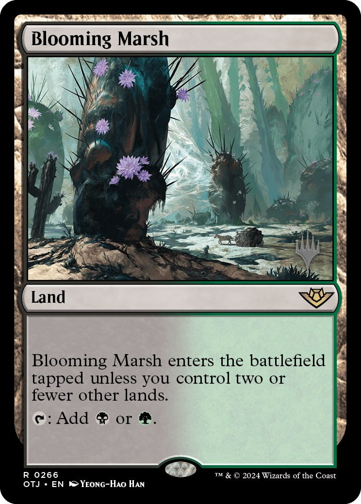 Blooming Marsh (Promo Pack) [Outlaws of Thunder Junction Promos] | Good Games North