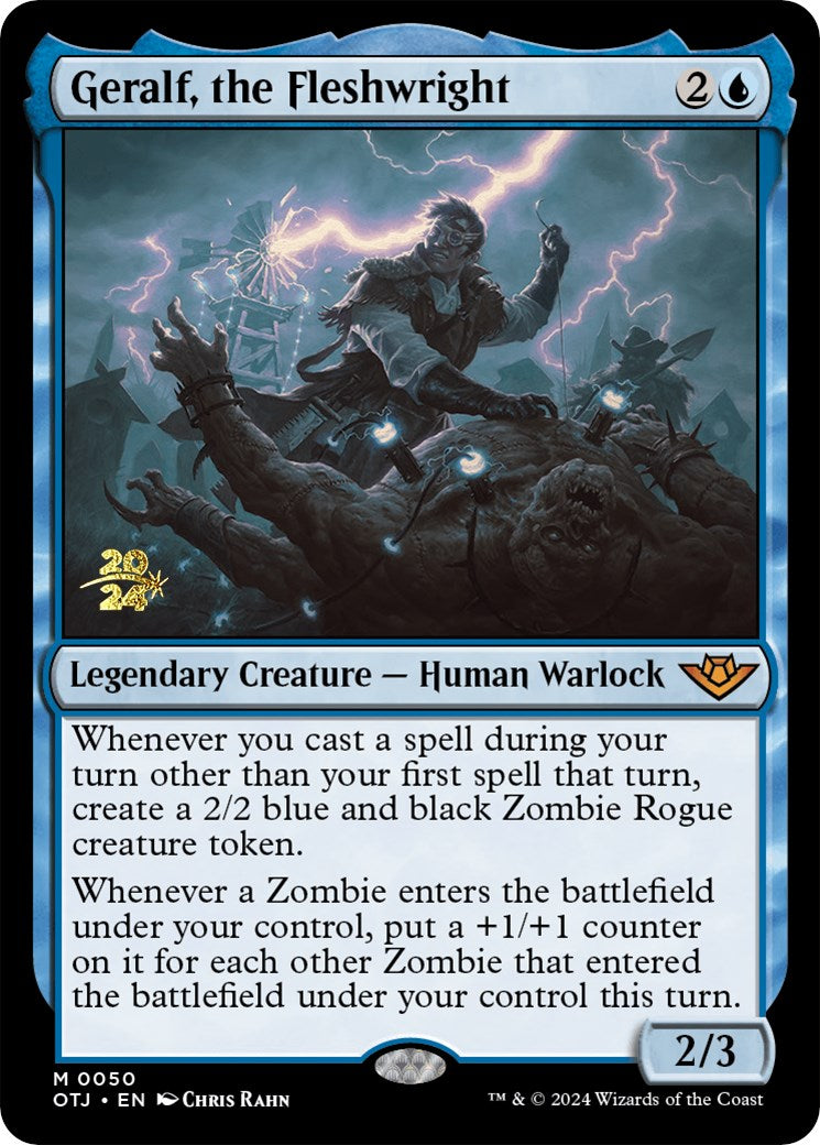Geralf, the Fleshwright [Outlaws of Thunder Junction Prerelease Promos] | Good Games North