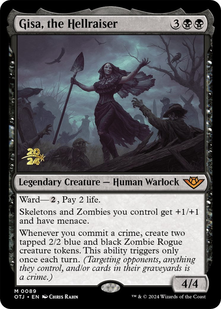 Gisa, the Hellraiser [Outlaws of Thunder Junction Prerelease Promos] | Good Games North