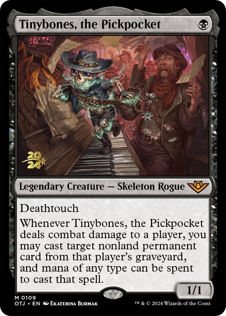 Tinybones, the Pickpocket [Outlaws of Thunder Junction Prerelease Promos] | Good Games North