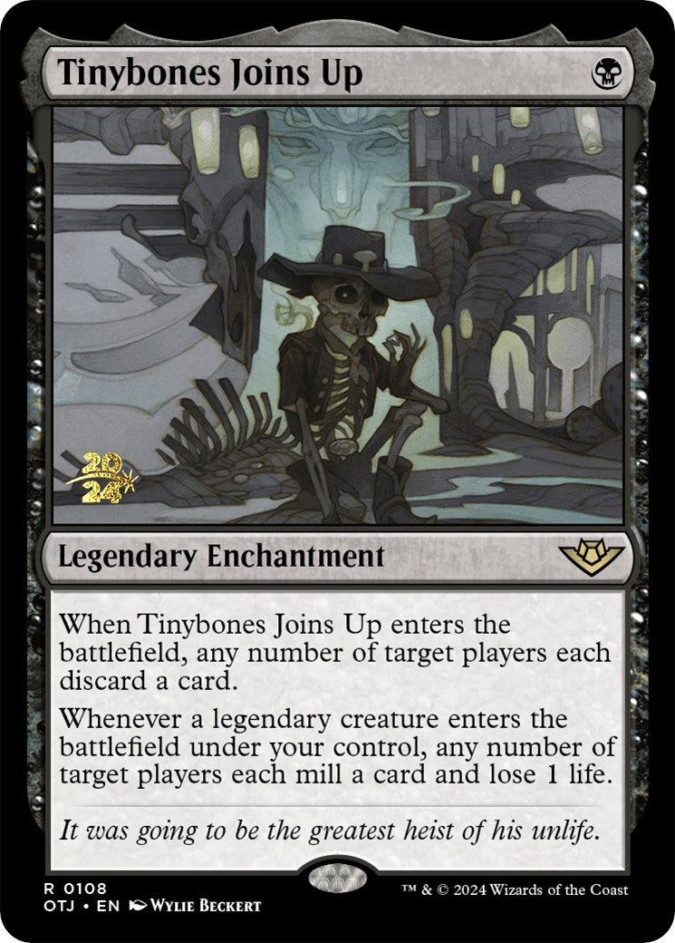 Tinybones Joins Up [Outlaws of Thunder Junction Prerelease Promos] | Good Games North