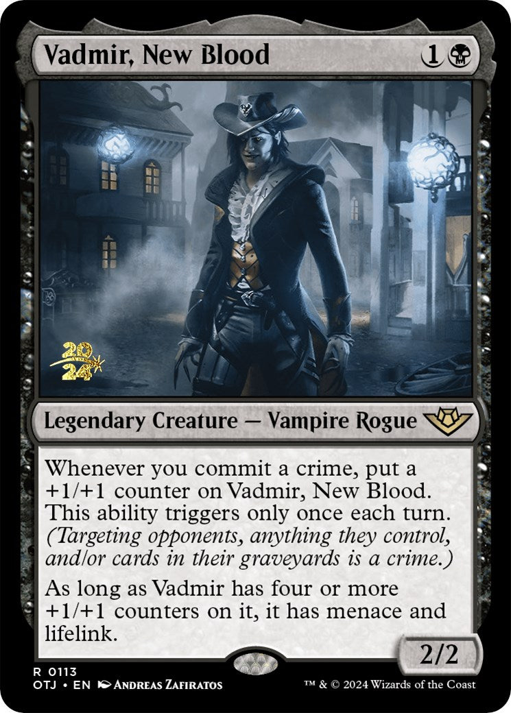 Vadmir, New Blood [Outlaws of Thunder Junction Prerelease Promos] | Good Games North