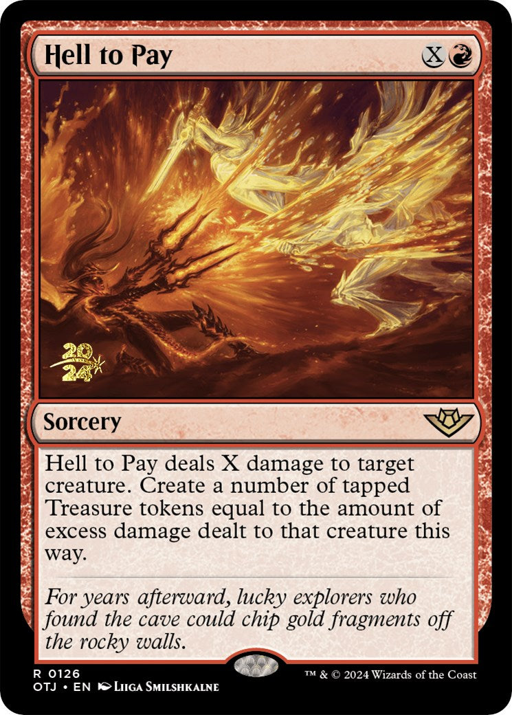 Hell to Pay [Outlaws of Thunder Junction Prerelease Promos] | Good Games North