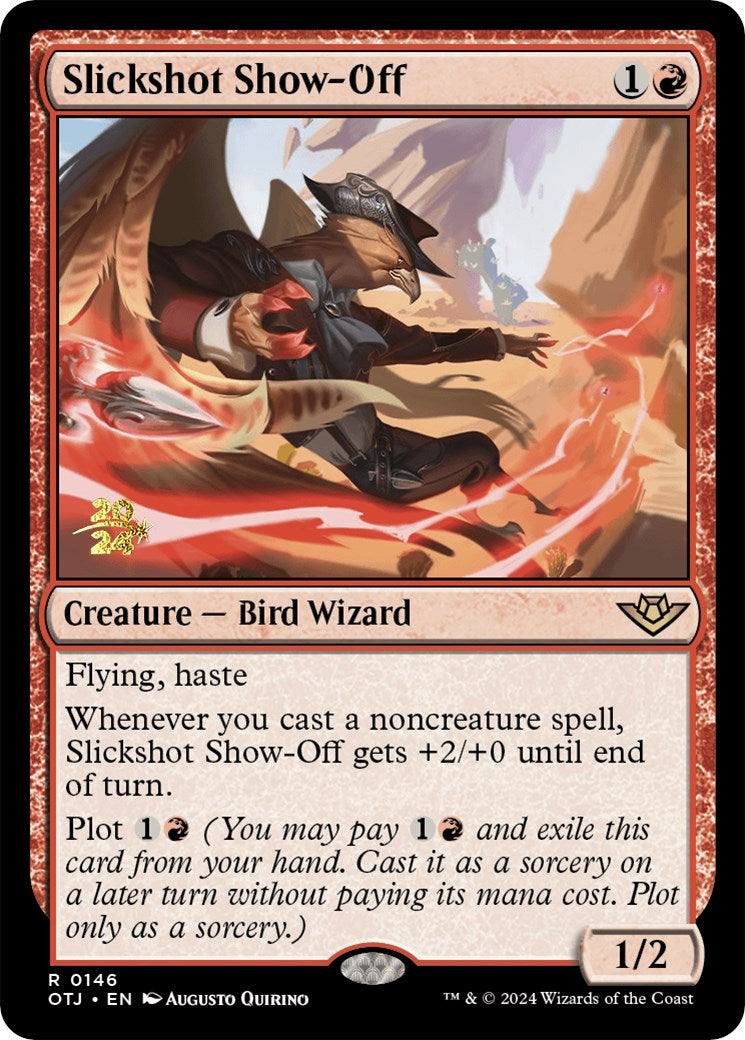 Slickshot Show-Off [Outlaws of Thunder Junction Prerelease Promos] | Good Games North