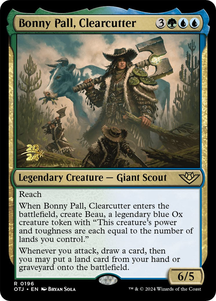 Bonny Pall, Clearcutter [Outlaws of Thunder Junction Prerelease Promos] | Good Games North
