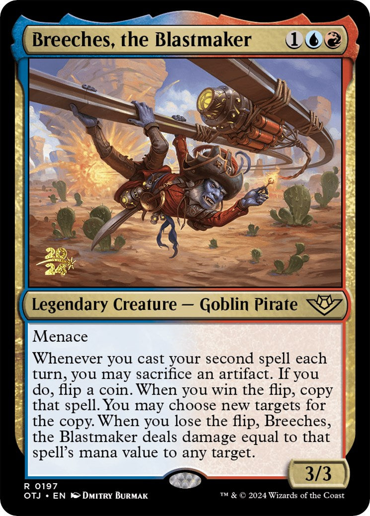Breeches, the Blastmaker [Outlaws of Thunder Junction Prerelease Promos] | Good Games North