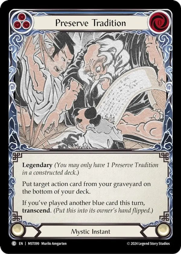 Perserve Tradition [MST099] (Part the Mistveil) | Good Games North