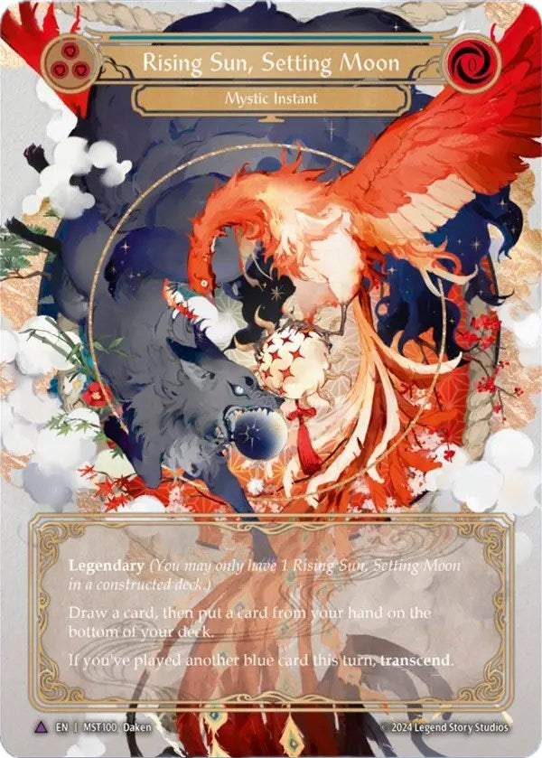 Rising Sun, Setting Moon (Marvel) [MST100] (Part the Mistveil)  Cold Foil | Good Games North