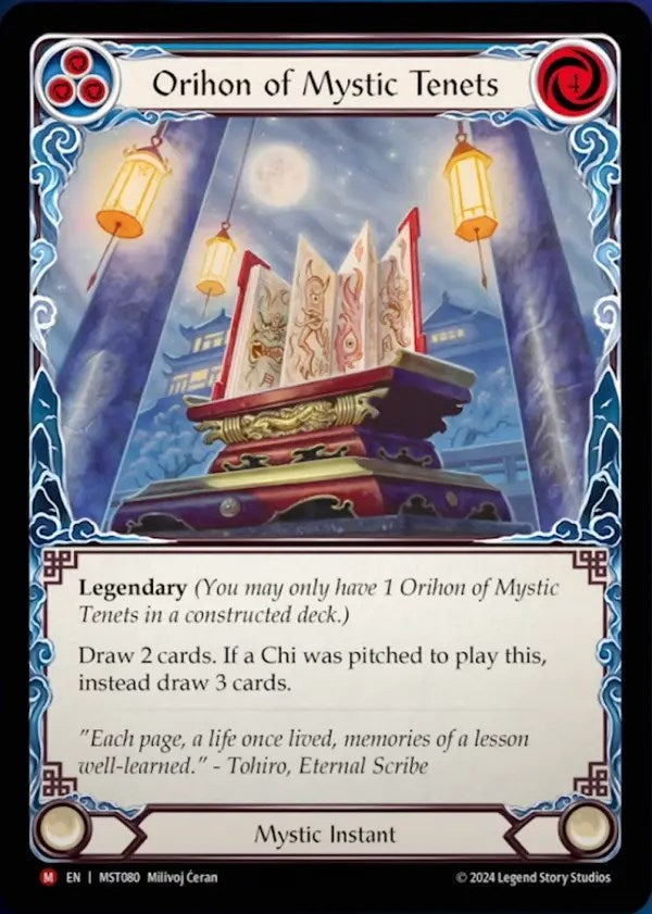 Orihon of Mystic Tenets [MST080] (Part the Mistveil) | Good Games North