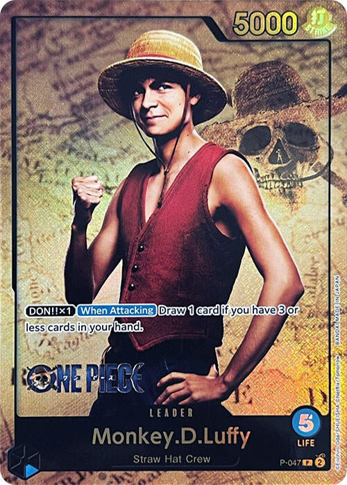 Monkey.D.Luffy (P-047) [Live Action Edition] | Good Games North