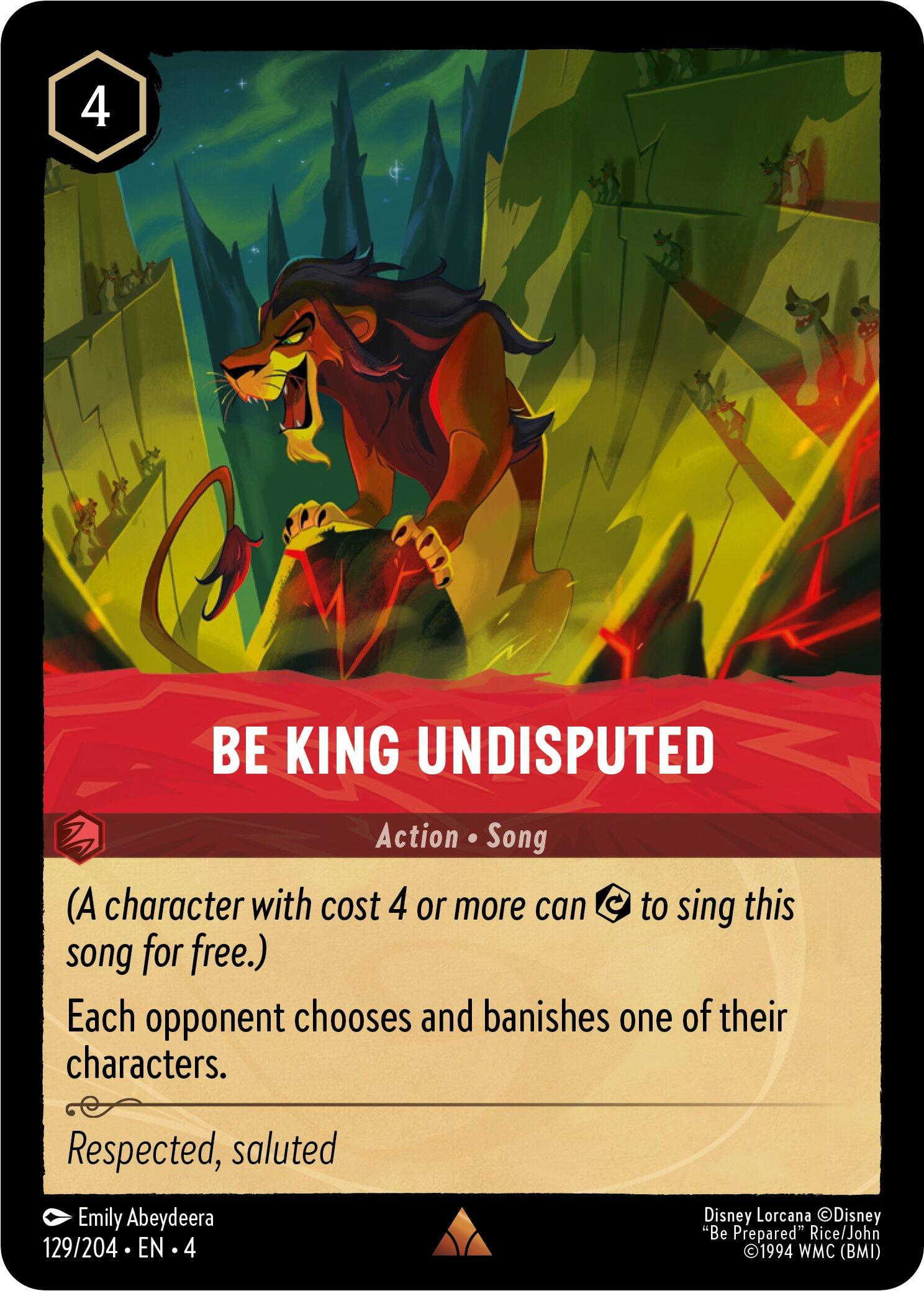 Be King Undisputed (129/204) [Ursula's Return] | Good Games North