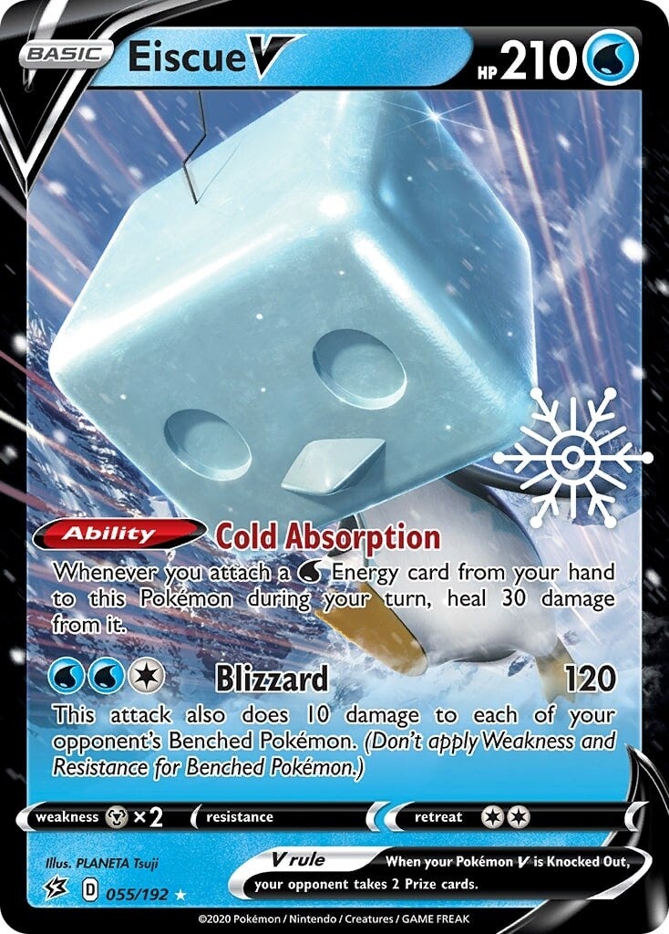 Eiscue V (055/192) (Holiday Calendar) [Sword & Shield: Rebel Clash] | Good Games North