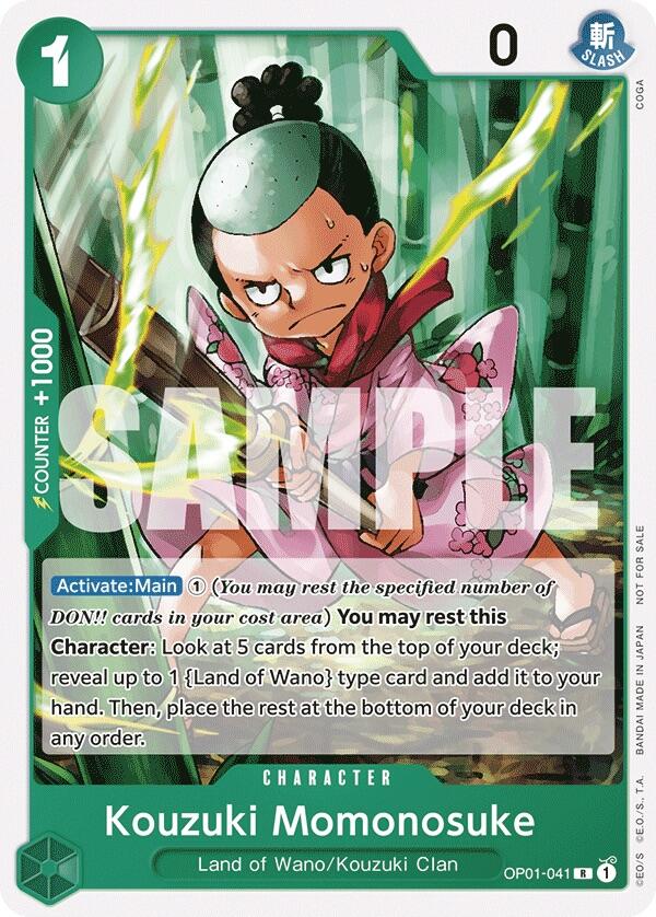 Kouzuki Momonosuke (Tournament Pack Vol. 7) [One Piece Promotion Cards] | Good Games North