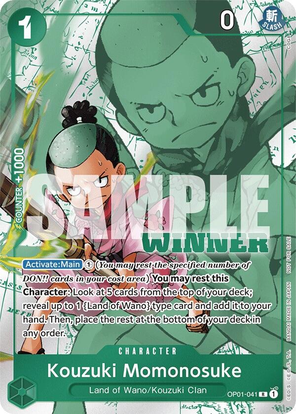 Kouzuki Momonosuke (Winner Pack Vol. 7) [One Piece Promotion Cards] | Good Games North