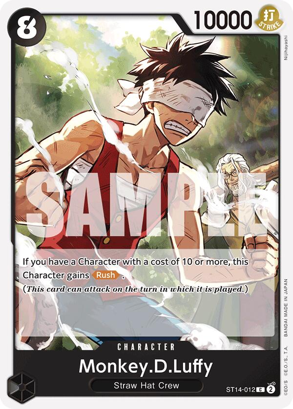 Monkey.D.Luffy (012) [Starter Deck: 3D2Y] | Good Games North