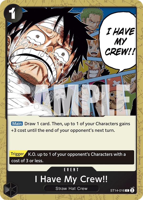 I Have My Crew!! [Starter Deck: 3D2Y] | Good Games North