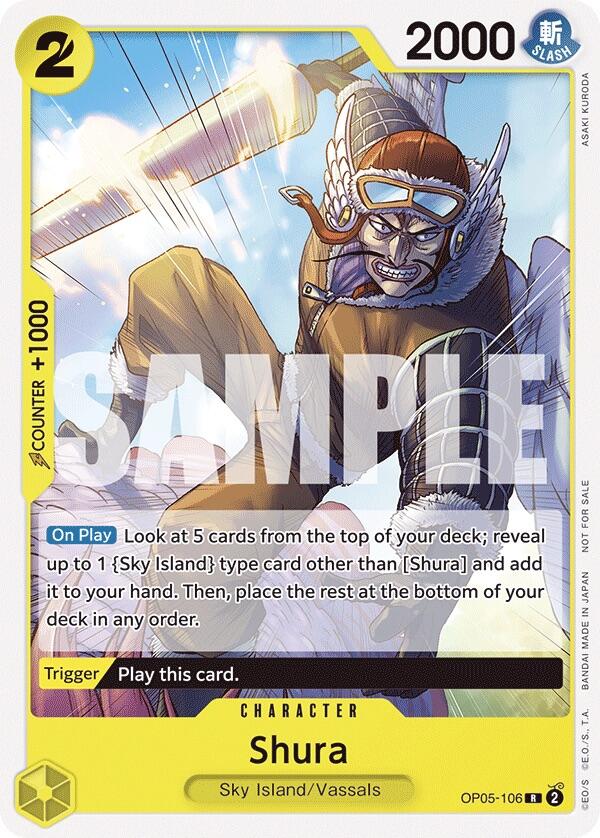 Shura (Tournament Pack Vol. 7) [One Piece Promotion Cards] | Good Games North