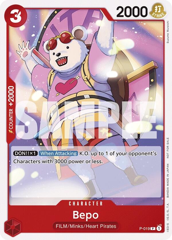 Bepo (Tournament Pack Vol. 7) [One Piece Promotion Cards] | Good Games North
