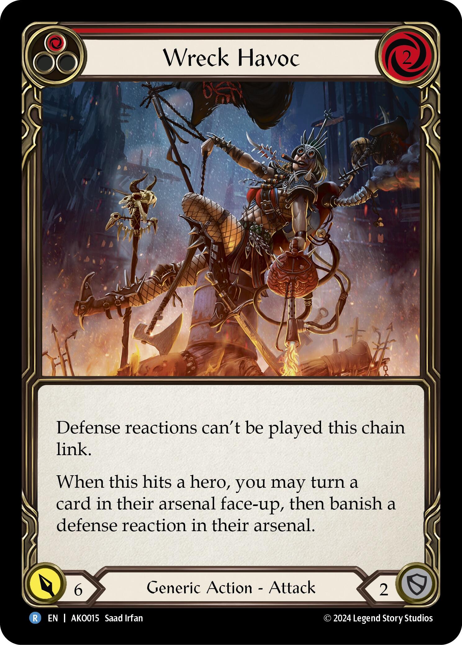 Wreck Havoc (Red) [AKO015] (Armory Deck: Kayo) | Good Games North