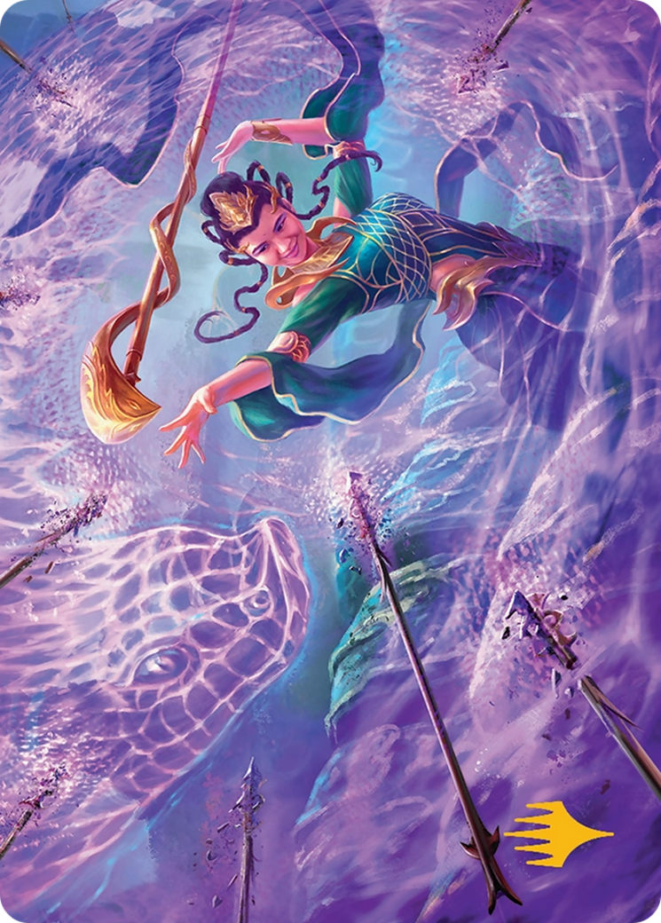 Snakeskin Veil Art Card (19/54) [Tarkir: Dragonstorm Art Series] | Good Games North