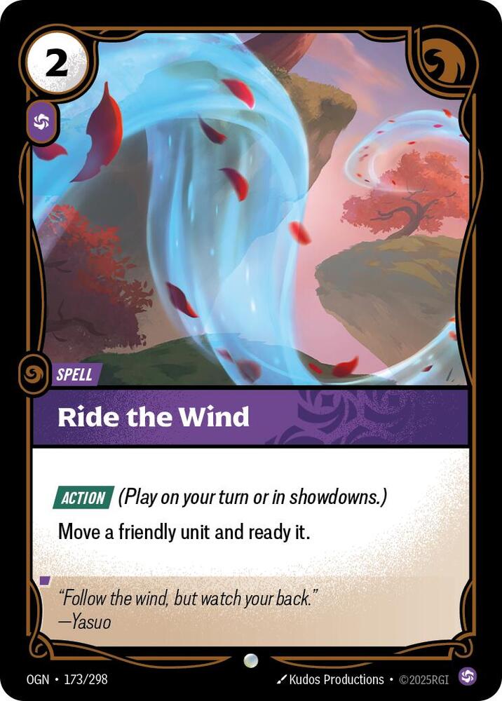 Ride The Wind (Origins)  - Foil | Good Games North