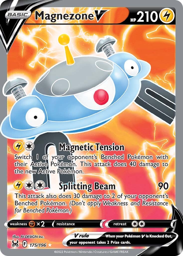 Magnezone V (175/196) [Sword & Shield: Lost Origin] | Good Games North