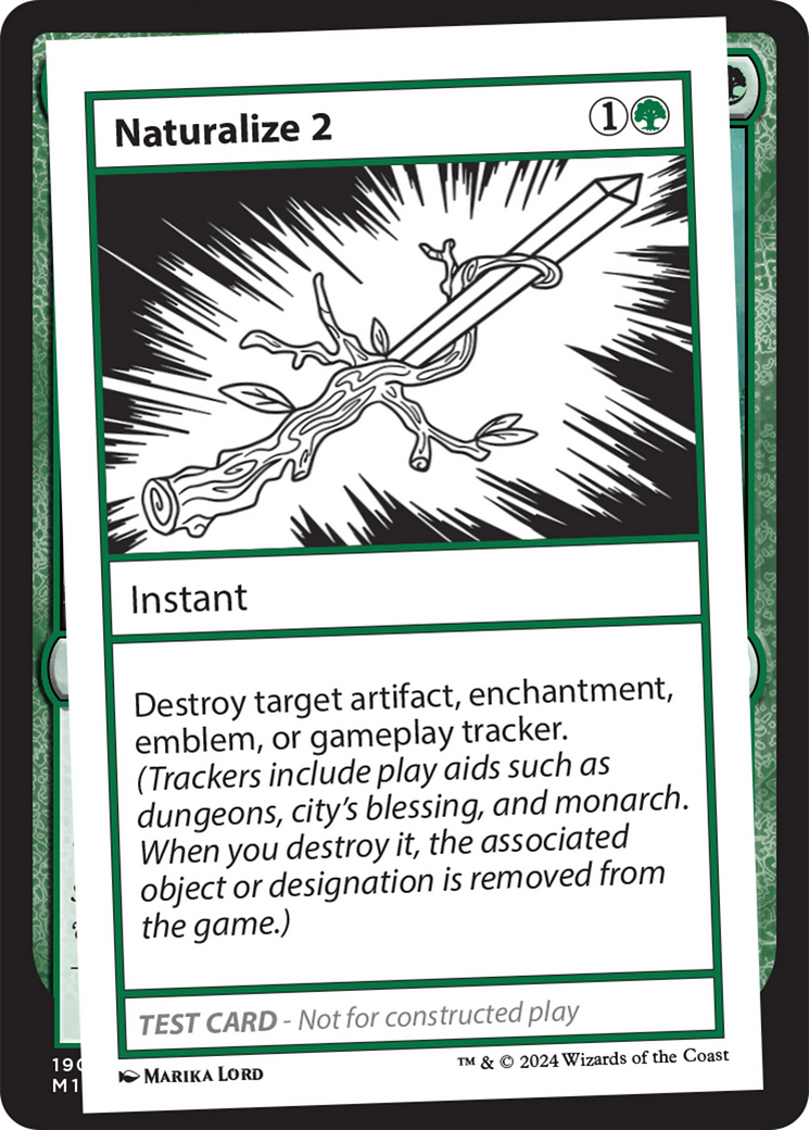 Naturalize 2 [Mystery Booster 2 Playtest Cards] | Good Games North