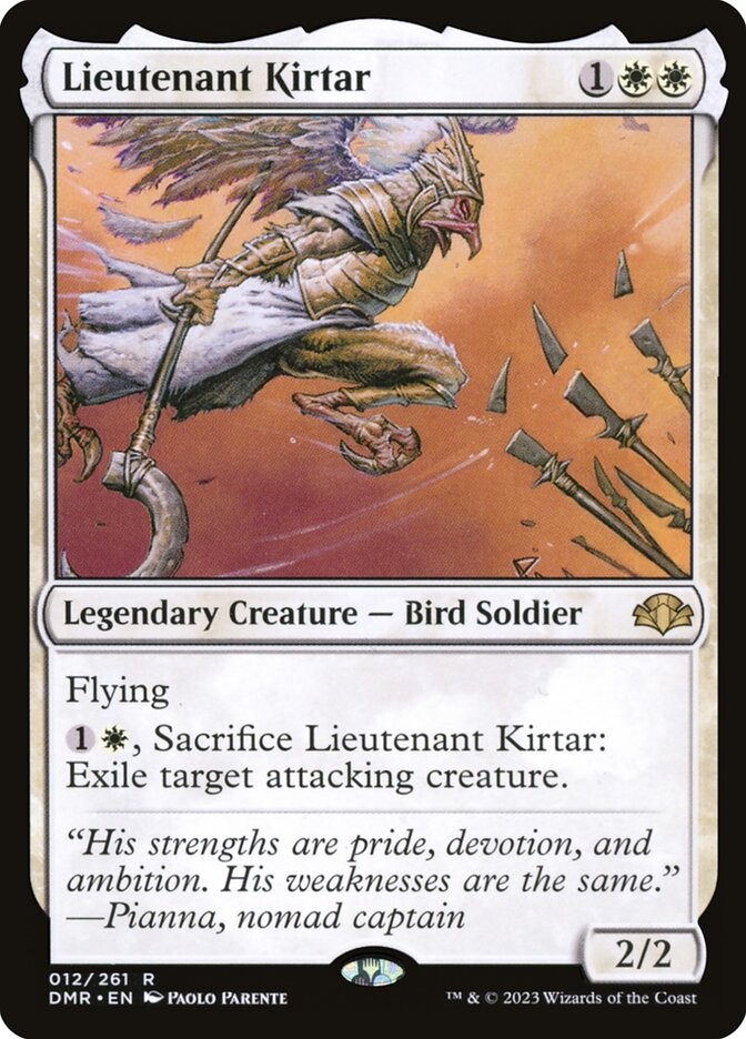 Lieutenant Kirtar 12/261 (Dominaria Remastered)  | Good Games North