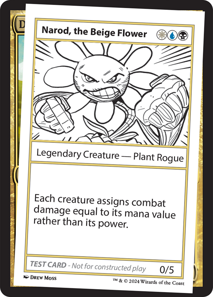 Narod, the Beige Flower [Mystery Booster 2 Playtest Cards] | Good Games North