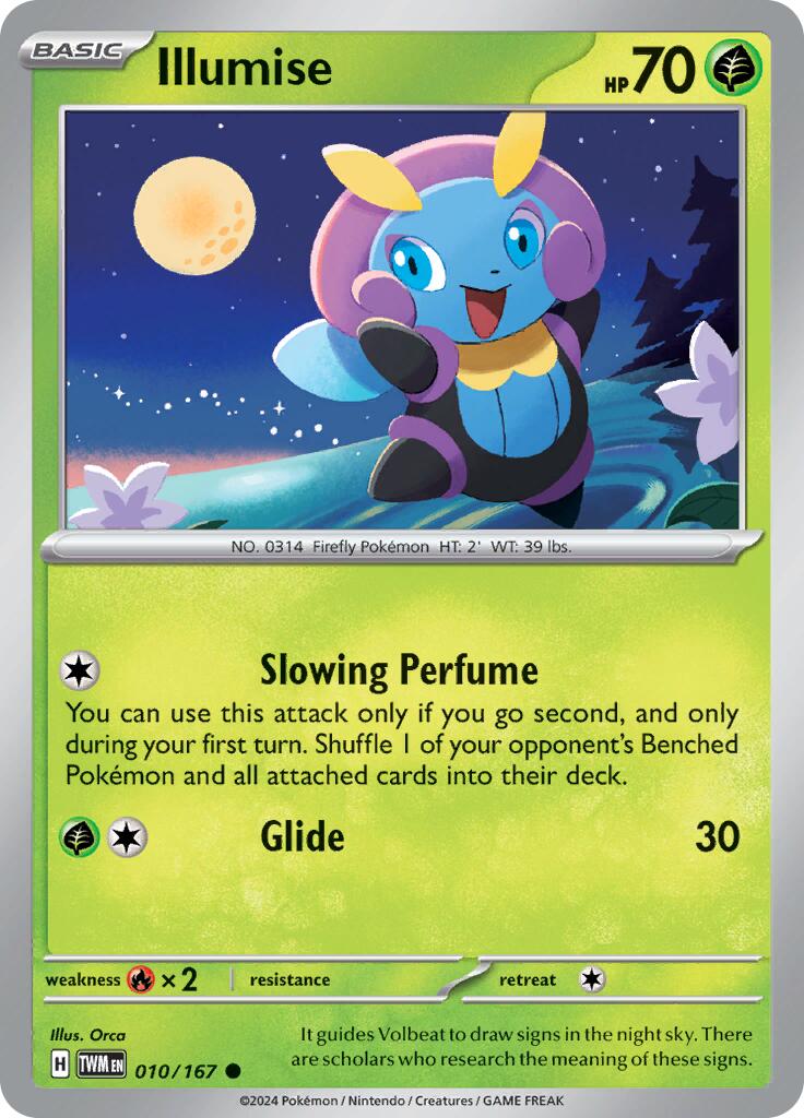 Illumise (010/167) [Scarlet & Violet: Twilight Masquerade] | Good Games North