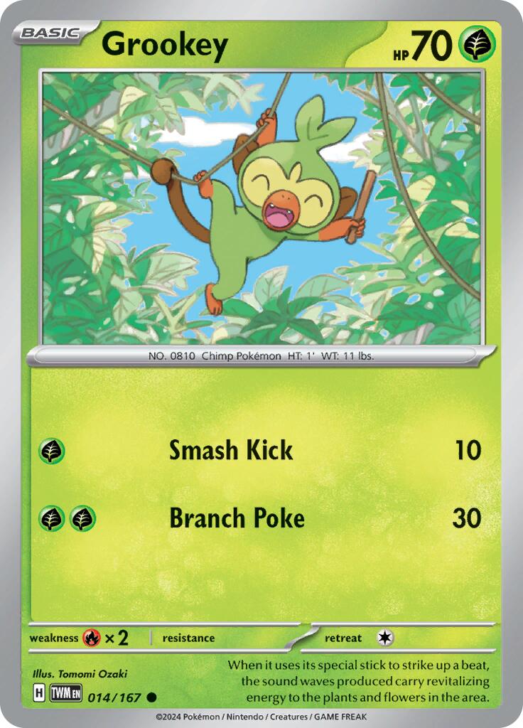 Grookey (014/167) [Scarlet & Violet: Twilight Masquerade] | Good Games North