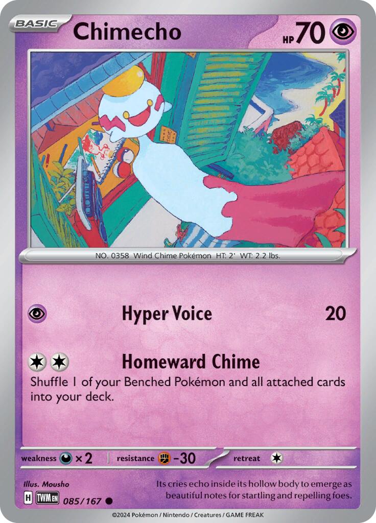 Chimecho (085/167) [Scarlet & Violet: Twilight Masquerade] | Good Games North