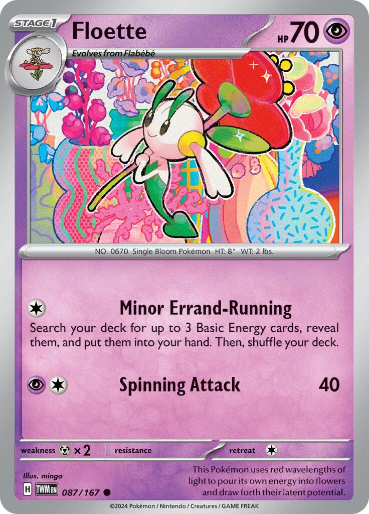 Floette (087/167) [Scarlet & Violet: Twilight Masquerade] | Good Games North