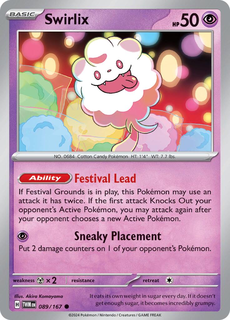 Swirlix (089/167) [Scarlet & Violet: Twilight Masquerade] | Good Games North