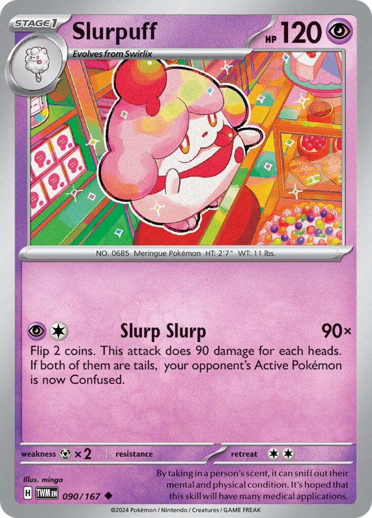 Slurpuff (090/167) [Scarlet & Violet: Twilight Masquerade] | Good Games North