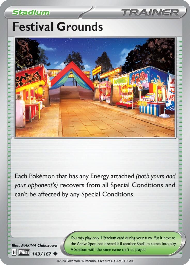 Festival Grounds (149/167) [Scarlet & Violet: Twilight Masquerade] | Good Games North