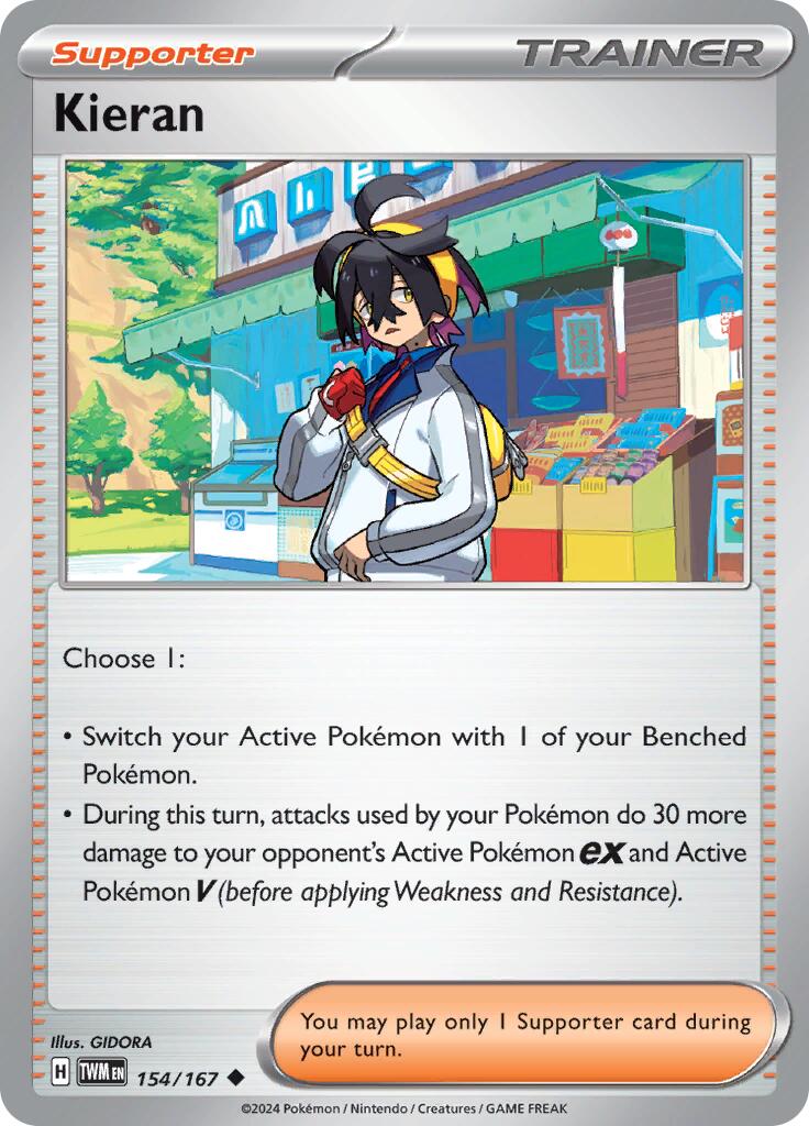 Kieran (154/167) [Scarlet & Violet: Twilight Masquerade] | Good Games North