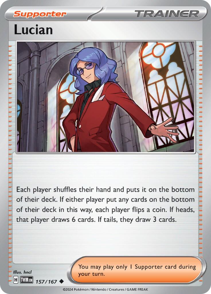 Lucian (157/167) [Scarlet & Violet: Twilight Masquerade] | Good Games North