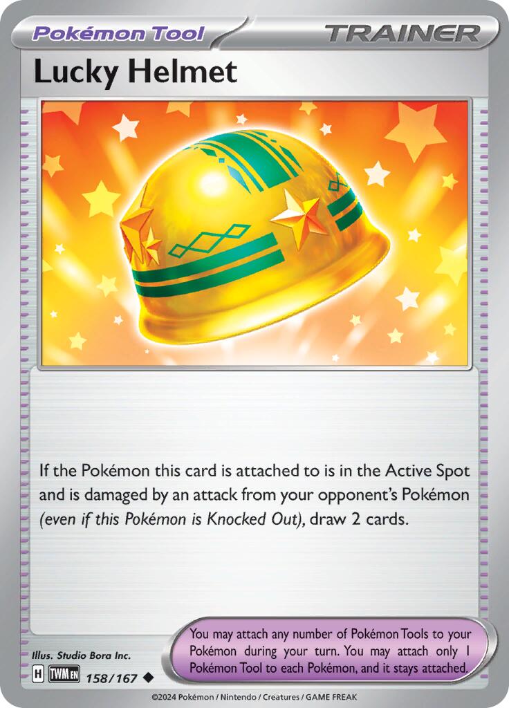 Lucky Helmet (158/167) [Scarlet & Violet: Twilight Masquerade] | Good Games North