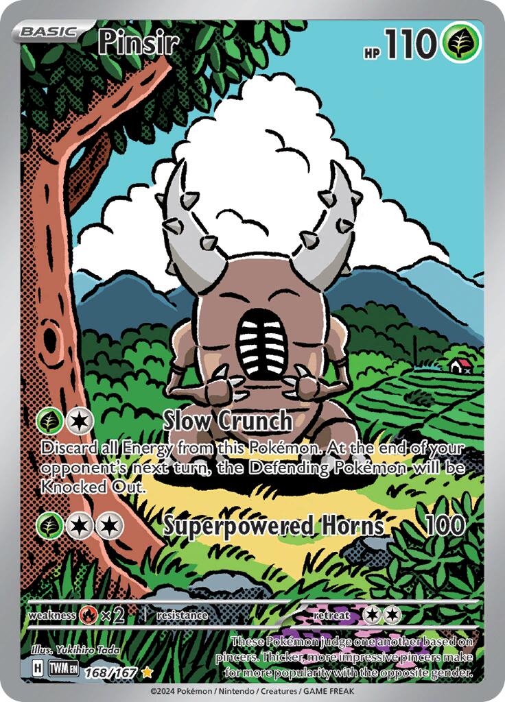 Pinsir (168/167) [Scarlet & Violet: Twilight Masquerade] | Good Games North