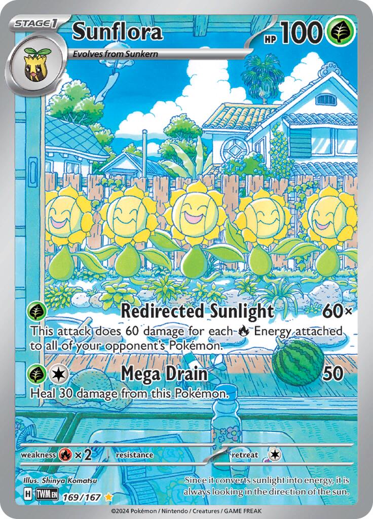 Sunflora (169/167) [Scarlet & Violet: Twilight Masquerade] | Good Games North