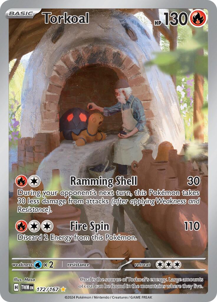 Torkoal (172/167) [Scarlet & Violet: Twilight Masquerade] | Good Games North
