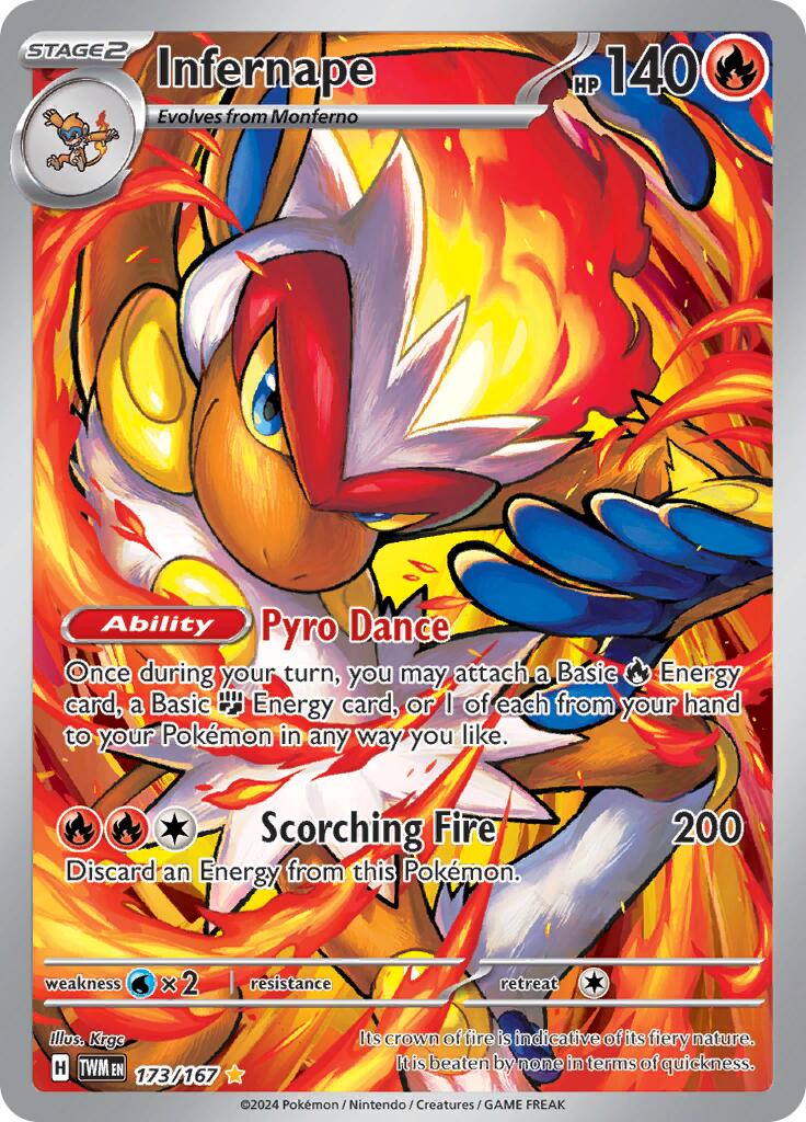 Infernape (173/167) [Scarlet & Violet: Twilight Masquerade] | Good Games North