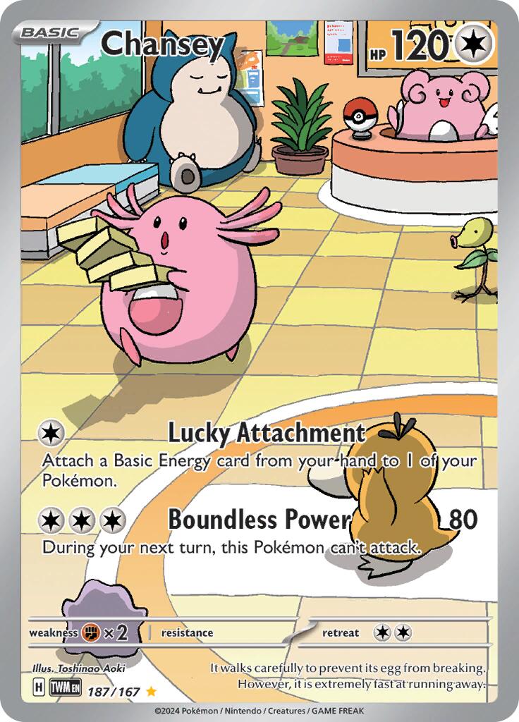 Chansey (187/167) [Scarlet & Violet: Twilight Masquerade] | Good Games North
