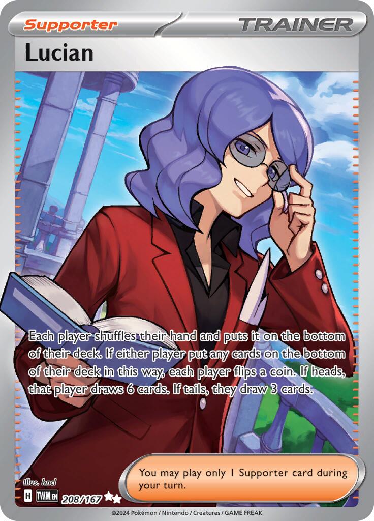 Lucian (208/167) [Scarlet & Violet: Twilight Masquerade] | Good Games North