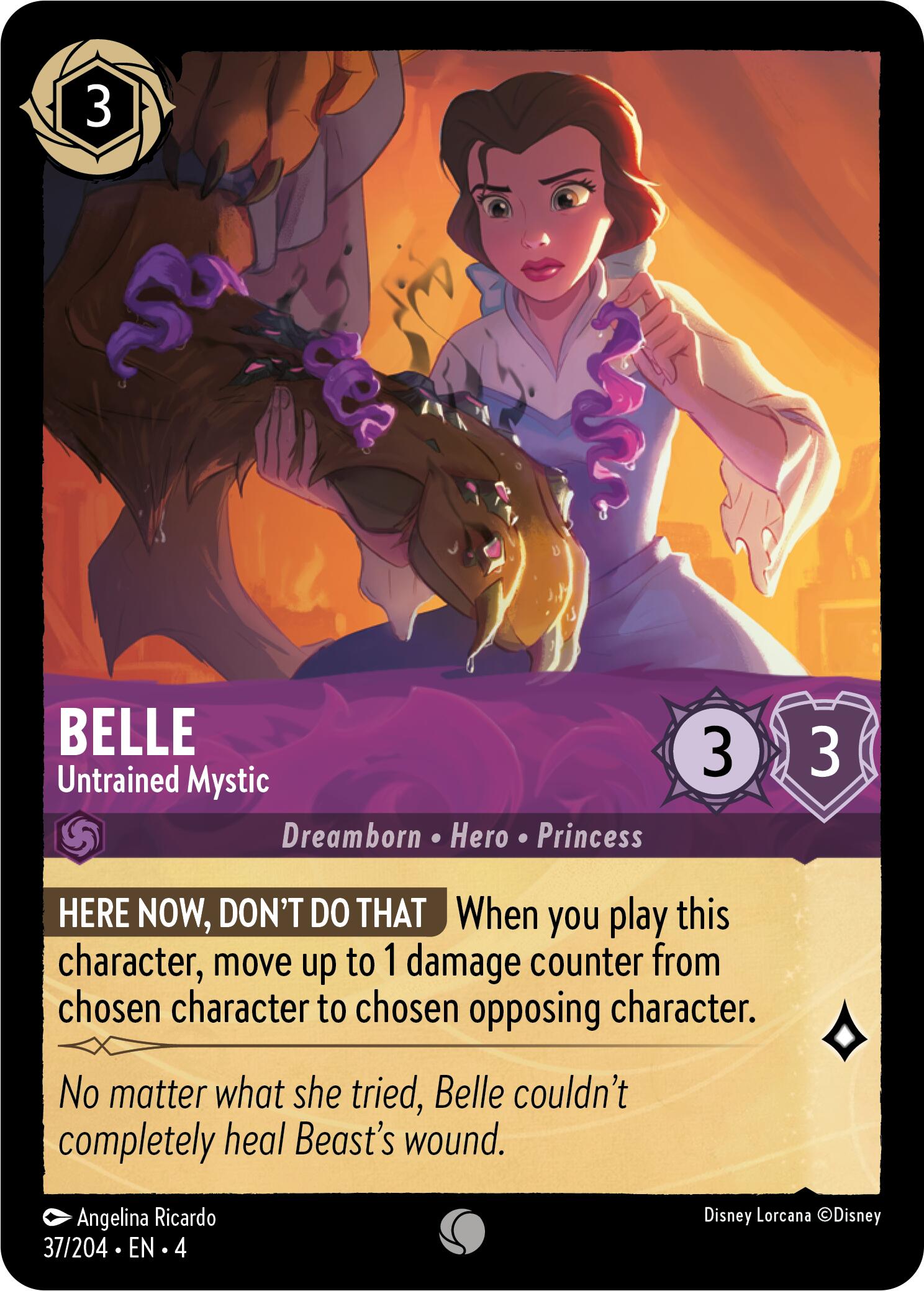 Belle - Untrained Mystic (37/204) [Ursula's Return] | Good Games North
