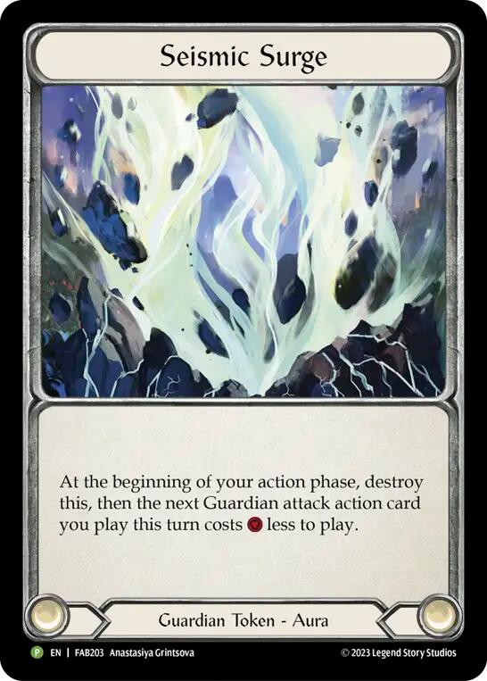 Seismic Surge (Cold Foil) [FAB203] (Promo)  Cold Foil | Good Games North