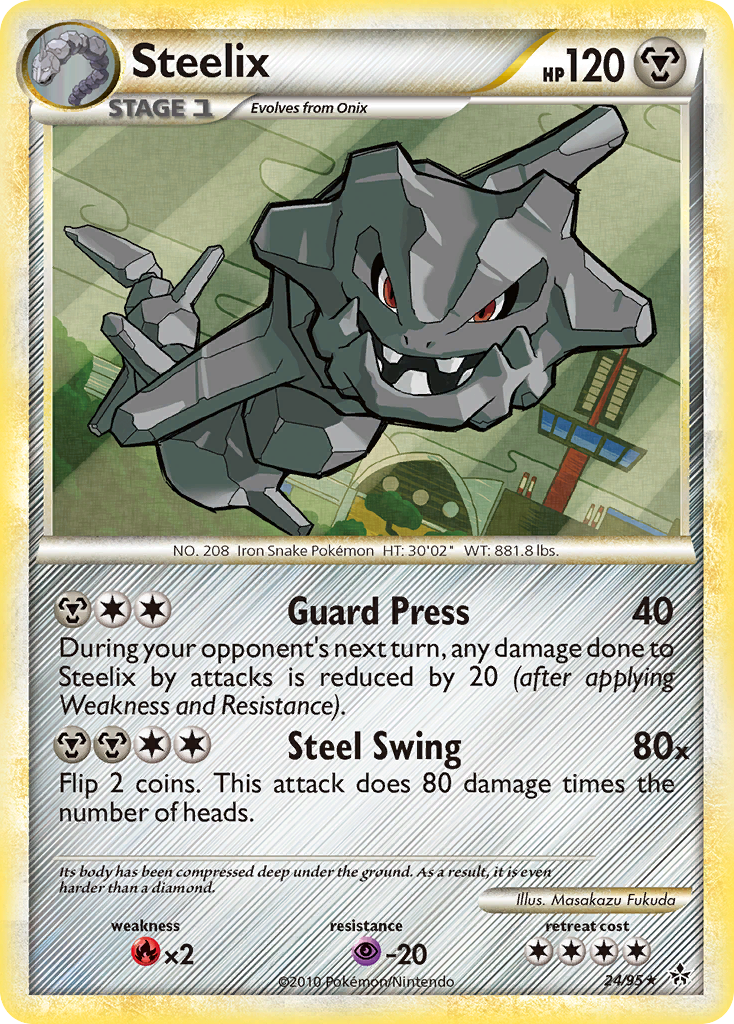 Steelix (24/95) [HeartGold & SoulSilver: Unleashed] | Good Games North