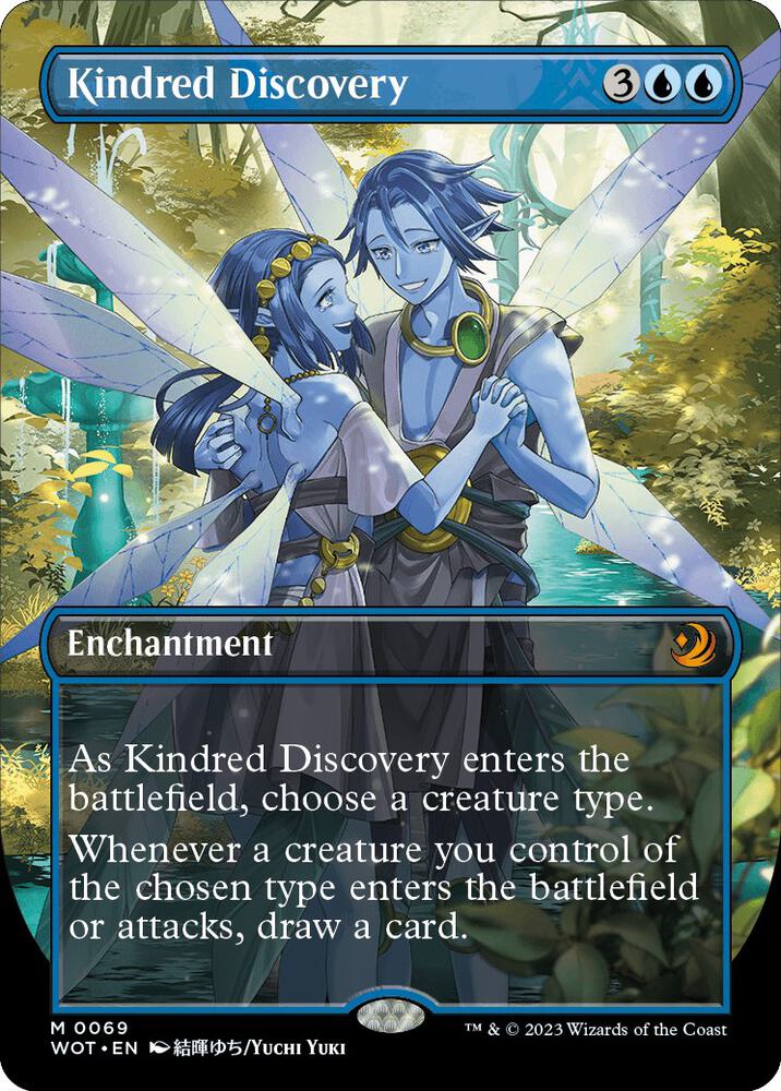 Kindred Discovery Anime Borderless (Wilds of Eldraine: Enchanting Tales)  | Good Games North