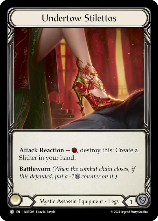 Undertow Stilettos [MST007] (Part the Mistveil)  Cold Foil | Good Games North